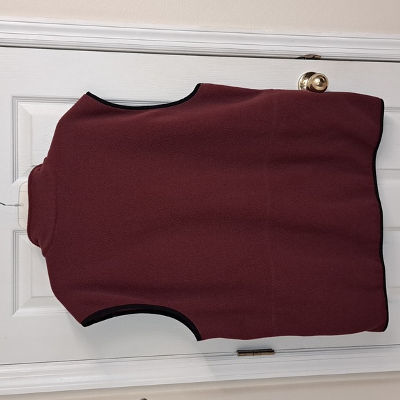 Izod Vest Maroon UNISEX XL (#1) - Picture 6 of 8